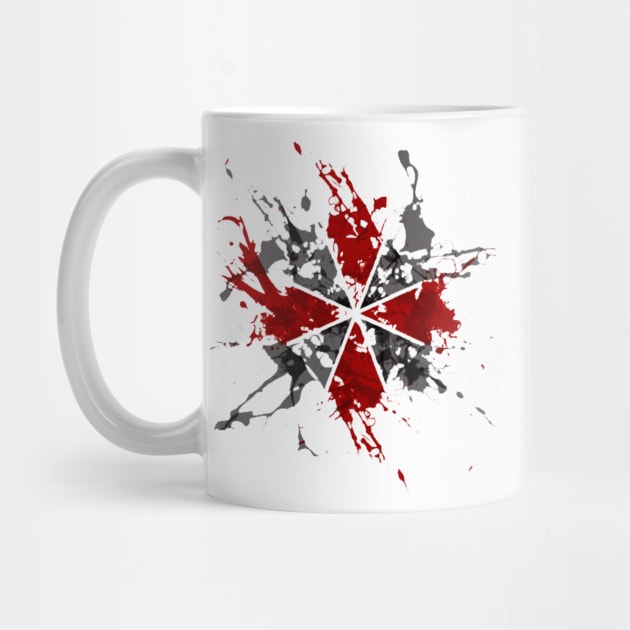 Resident Evil Umbrella Splatter by AimeeLou